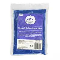 Królewski błękit piasek Rangoli Colour Royal Blue Lakshmi 200g