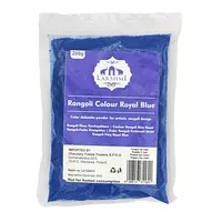 Královský modrý písek Rangoli Barva Royal Blue Lakshmi 200g