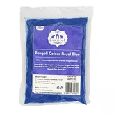 Královský modrý písek Rangoli Barva Royal Blue Lakshmi 200g