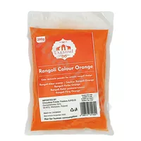 Pomarańczowy piasek Rangoli Colour Orange Lakshmi 200g