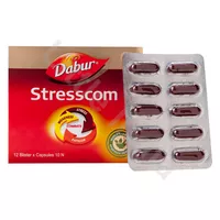 Kapsułki na stres Stresscom Dabur 10 kaps