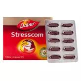 Kapsułki na stres Stresscom Dabur 10 kaps