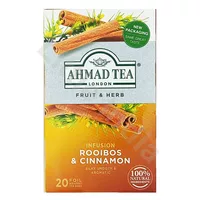 Herbata rozgrzewająca Rooibos & Cinnamon Ahmad Tea 20t