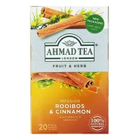 Herbata rozgrzewająca Rooibos & Cinnamon Ahmad Tea 20t