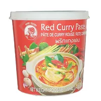 Pasta curry czerwona tajska Red Curry Paste Cock Brand 1kg