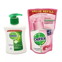 Antybakteryjne mydło w płynie Dettol Original 200ml + Dettol Skincare 175ml