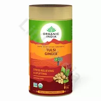 Herbata liściasta z Imbirem Tulsi Ginger Organic India 100g