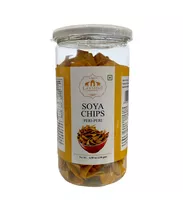 Chipsy sojowe o smaku piri piri Soya Chips Peri Peri Lakshmi 130g