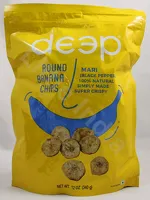 Round Banana Chips Mari (Black Pepper) Deep 340g