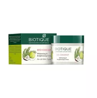 Krem do twarzy Bio Coconut Whitening & Brightening Biotique 50g