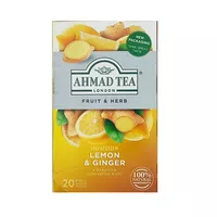 Lemon & GInger Ahmad Tea 20 bags