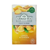 Herbata cytrynowa z imbirem Lemon & GInger Ahmad Tea 20 torebek