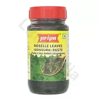 Pasta z liści ketmii szczawiowej Roselle Leaves Gongura Paste Priya 300g