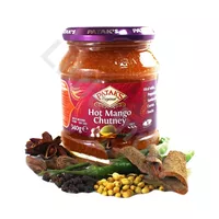 Scharfe Mango-Sauce Hot Mango Chutney Patak's 340g