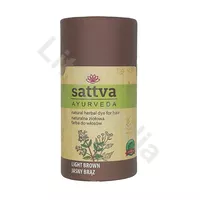 Henna do włosów jasny brąz Ayrveda Light Brown Sattva 150g