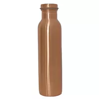 Butelka miedziana na wodę Plain Copper Bottle Fern 950 ml