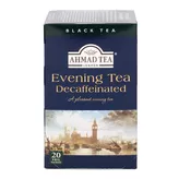 Чёрный чай без кофеина Evening Tea Decaffeinated Ahmad Tea 20 пакетиков