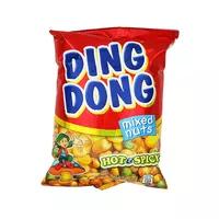 Ding Dong Mixed Nuts Hot & Spicy Rebisco 100g