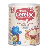 Kaszka zbożowa dla niemowląt pszenno owocowa Mixed Fruits Wheat Cerelac Nestle 400g