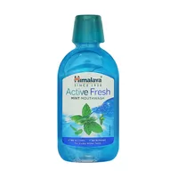 Płyn do płukania jamy ustnej Active Fresh Mint Mouthwash Himalaya 215ml