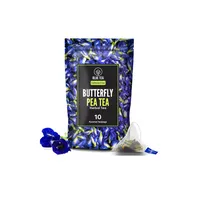 Butterfly Pea Herbal Tea Blue Tea 10 Pyramid Teabags