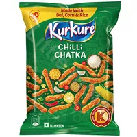 Indyjska przekąska Chilli Chatka Kurkure 75g