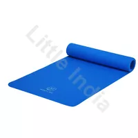 Blue Classic Yoga Mat Wiselife 6mm 183 x 61cm