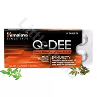 Q-DEE Immunity wzmocnienie i odporność Himalaya 8 tabletek