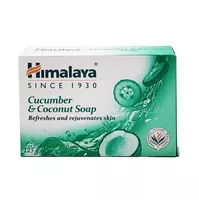 Mydło w kostce z ogórkiem i kokosem Cucumber & Coconut Soap Himalaya 125g