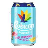 Napój gazowany lemoniada różana Rubicon 330ml