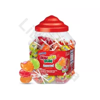 Bubble Gum Lollypops Mix Fruit Surtido Assorted Bon Bon Bum Colombina 100 pcs.