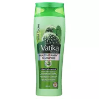 Shampoo Wild Cactus Multivitamin+ Hair Fall Control Vatika Dabur 400ml