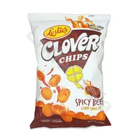 Chrupki o smaku pikantnej wołowiny Clover Chips Spicy Beef Leslies 85g