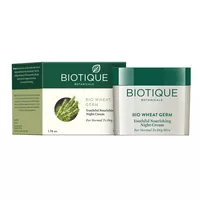 Verjüngende Nachtcreme mit Bio-Weizenkeimöl Biotique 50g