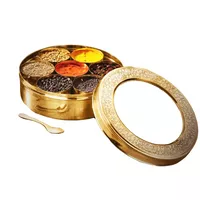 Organizer na przyprawy złoty Masala Box Gold Murli