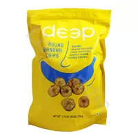 Okrągłe chipsy bananowe z czarnym pieprzem Round Banana Chips Mari Deep 794g