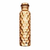 Butelka miedziana plastry miodu Copper Bottle Fern 950ml