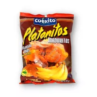 Chipsy z dojrzałych plantanów Platanitos Maduritos Coéxito 80g