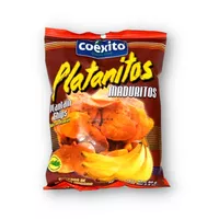 Chipsy z dojrzałych plantanów Platanitos Maduritos Coéxito 80g