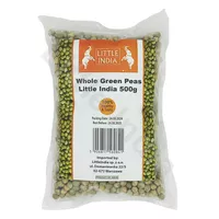 Groszek zielony Whole Green Peas Little India 500g