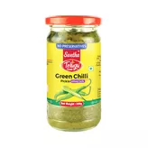 Green Chilli Pickle without garlic Telugu Foods 300g