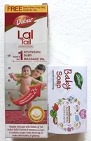 Baby Massage Oil Lal Tail + Baby Soap Dabur 100ml+50g