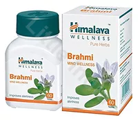 Brahmi память и концентрация внимания Himalaya 60 таблеток