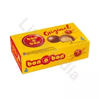 Chocolate And Wafer Bonbon Filled With Peanut Cream Bon o Bon Original Arcor 450g