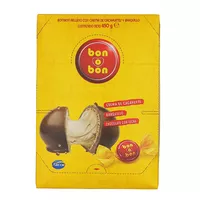 Chocolate And Wafer Bonbon Filled With Peanut Cream Bon o Bon Original Arcor 450g