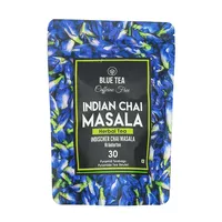 Napar ziołowy klitorii z przyprawami Indian Chai Masala Blue Tea 30 torebek