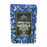 Indian Chai Masala Herbal Tea Blue Tea 30 Pyramid Teabags