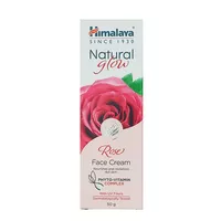 Crema facial con rosa Natural Glow Rose Face Cream Himalaya 50g