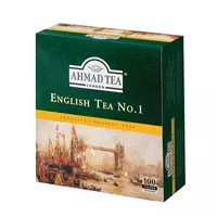 Чёрный чай English Tea No.1 Ahmad Tea 100 пакетиков