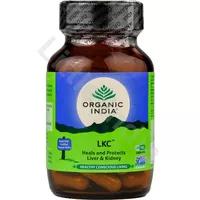 LKC ochrona wątroby i nerek Organic India 60 kapsułek